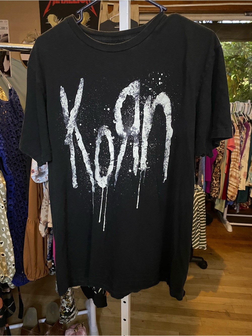 Korn - Still a Freak- Graphic Tee - Black with White Print